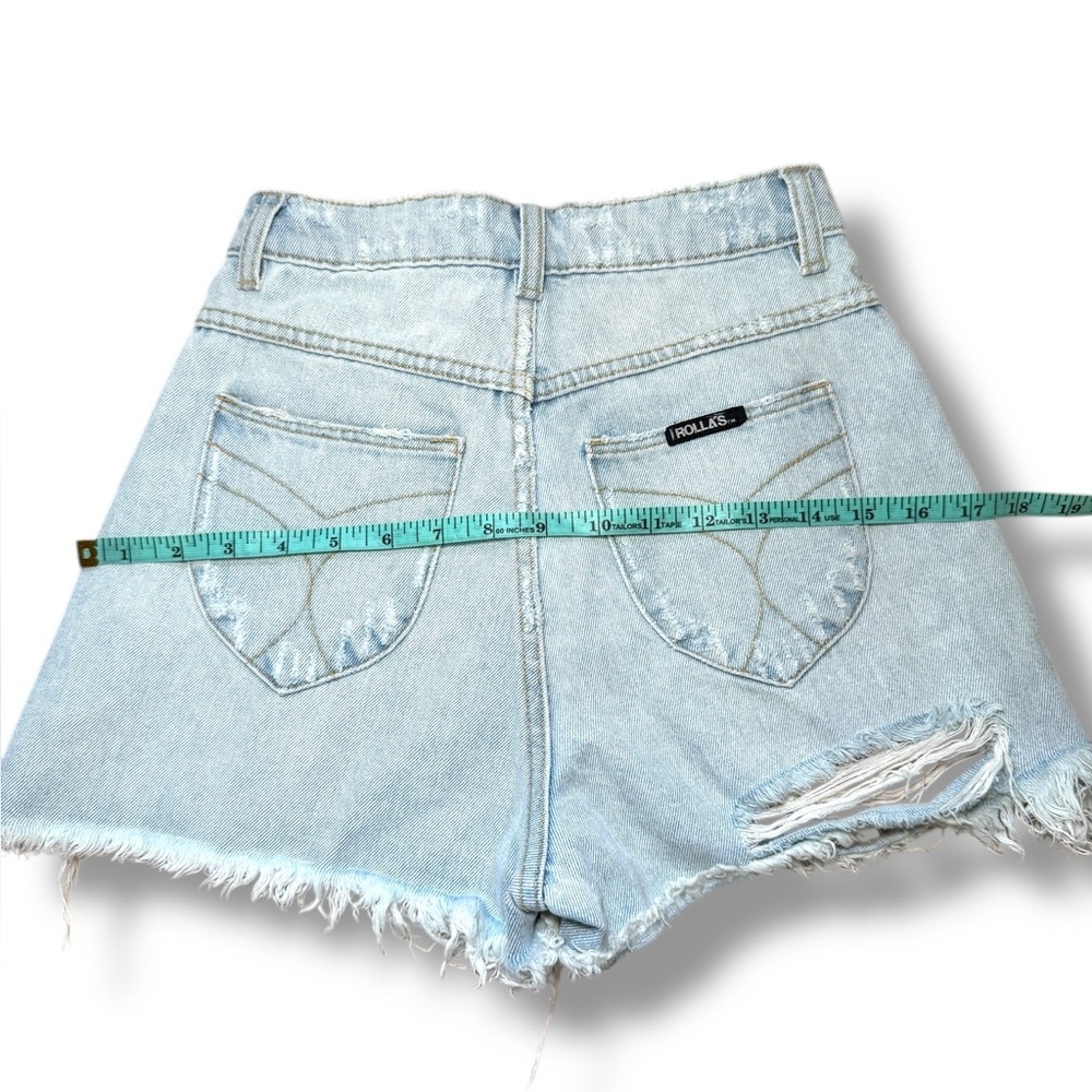 Rolla's Duster High Rise Slim Cut Off Shorts Sz 24 EUC - Picture 6 of 9
